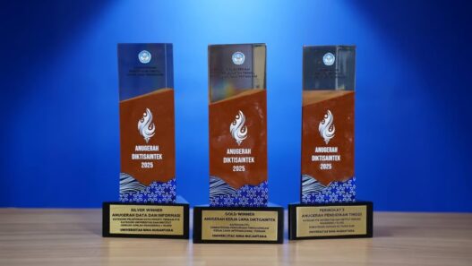 BINUS University Raih Tiga Penghargaan di Anugerah Diktisaintek 2025