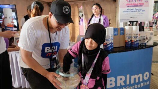 BRI Branch Office Jatinegara Region 6/Jakarta 1 Hadirkan Open Booth di Ajang My Melody and Kuromi Bestie Run 2025