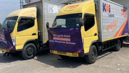 KAI Logistik Distribusikan 3 Ton Bantuan Kemanusiaan ke Wilayah Terdampak Bencana Sumatra