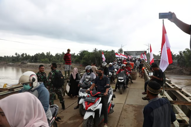 Jembatan Krueng Tingkeum Tuntas, Denyut Nadi Ekonomi Bireuen Berangsur Pulih