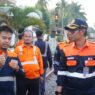 KAI Divre III Palembang Pastikan Keandalan Prasarana melalui Cek Lintas Jalan Kaki Wilayah Penimur.