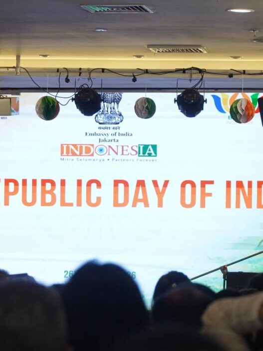 Kedutaan Besar India di Jakarta Peringati Hari Republik India ke-77