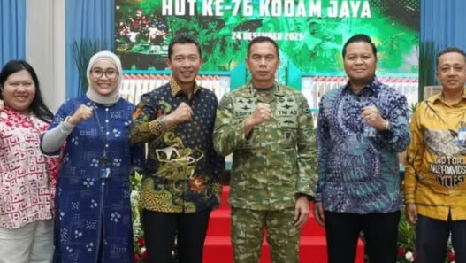 BRI Region 6/Jakarta 1 Hadir dan Berpartisipasi dalam Peringatan HUT Kodam Jaya ke-76