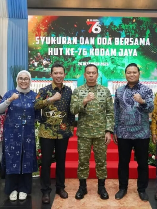 BRI Region 6/Jakarta 1 Hadir dan Berpartisipasi dalam Peringatan HUT Kodam Jaya ke-76