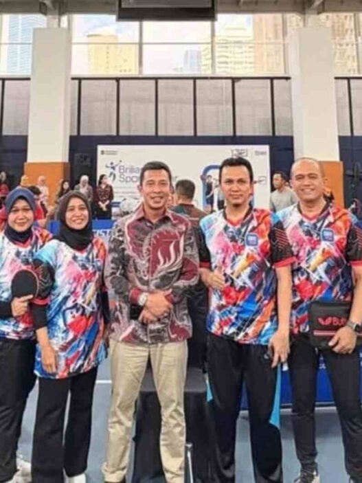 Kompak dan Bersemangat, Tim Tenis BRI Region 6/Jakarta 1 Cerminkan Work Life Balance BRILiaN