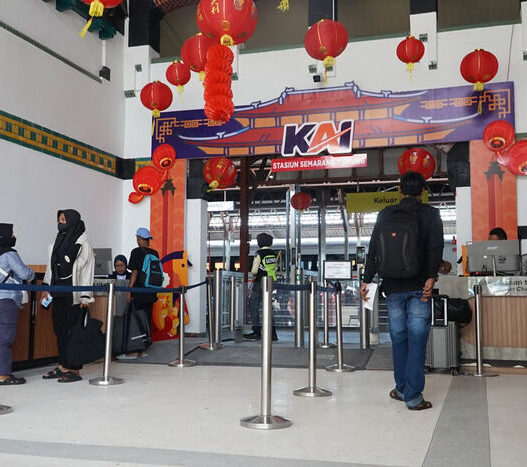 46.128 Penumpang Gunakan KA di Daop Semarang saat Libur Imlek