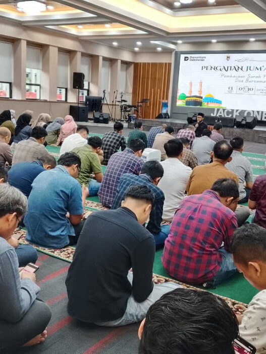 Pengajian Rutin BRI Region 6/Jakarta 1 Hadirkan Nuansa Kebersamaan Jelang Ramadan