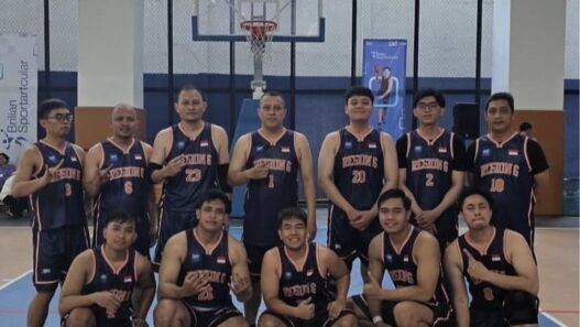 Solid di Lapangan, Tim Basket BRI Region 6/Jakarta 1 Junjung Tinggi Sportivitas