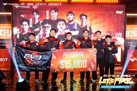 Evolution Team (EVO) Raih Gelar Juara Perdana CrossFire: Legends Championship Asia Tenggara
