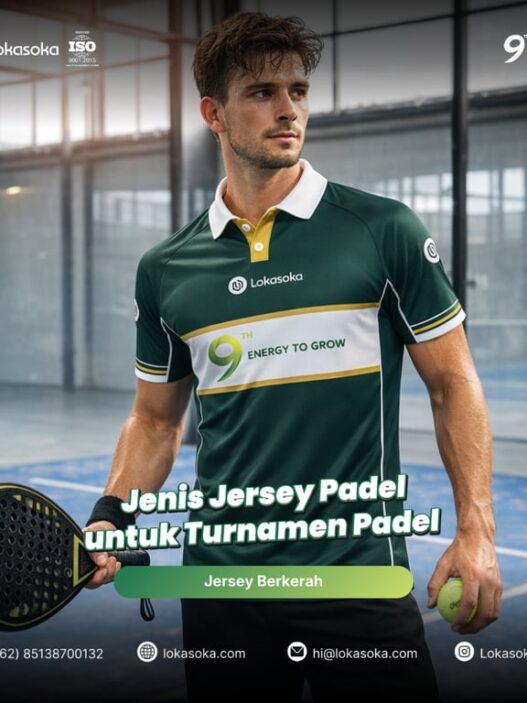 Padel Masih Digandrungi, Lokasoka Siapkan Solusi Jersey Padel Custom Berbasis Kualitas dan Personalisasi