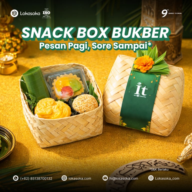 Tren Snack Box Custom  Meningkat, Lokasoka Hadirkan Ide Snack Box Praktis hingga Premium untuk Berbagai Kebutuhan
