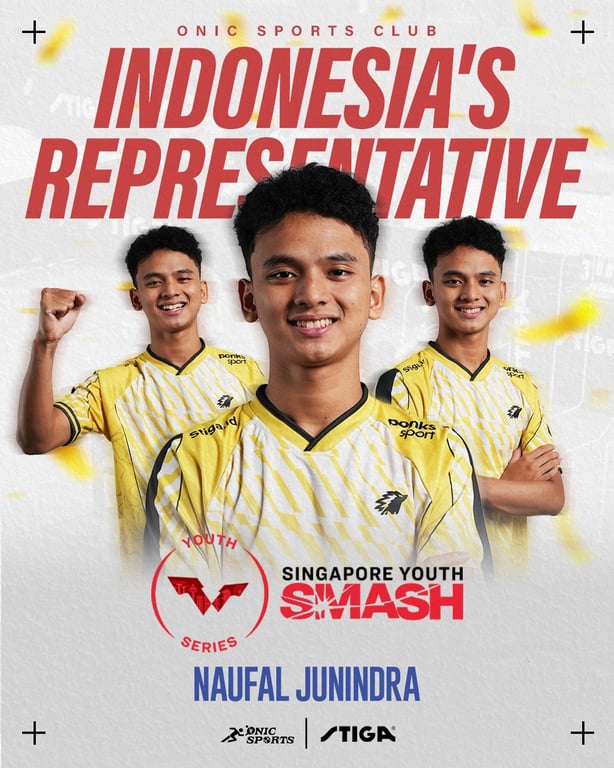 KEJUTAN DI SINGAPURA: BINTANG MUDA INDONESIA NAUFAL TEMBUS JAJARAN ELIT DUNIA DI WTT SINGAPORE YOUTH SMASH 2026