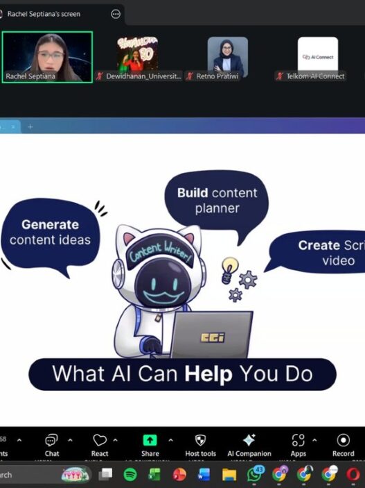 Telkom AI Center Bali perkuat kapasitas perempuan melalui Women in AI untuk mencetak talenta kreatif berbasis kecerdasan buatan
