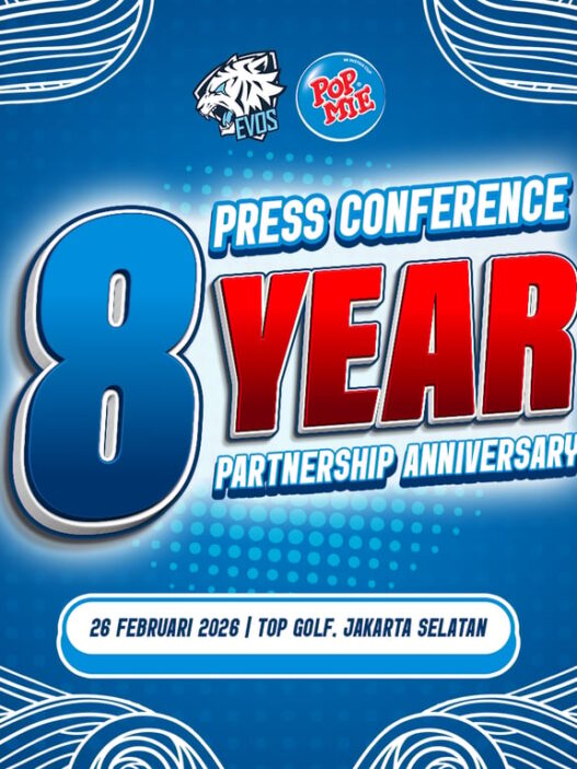 8 Tahun Kolaborasi EVOS dan Pop Mie: Konsisten Menggerakkan Semangat Generasi Muda Esports Indonesia!