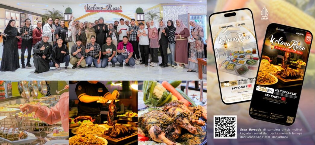 Grand Qin Hotel Banjarbaru Hadirkan Kelana Rasa: Journey to the Middle East di Ramadan 2026
