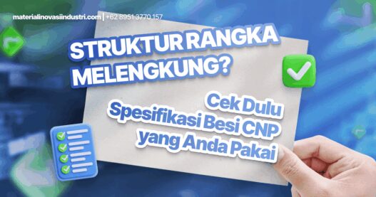 Struktur Rangka Melengkung? Cek Dulu Spesifikasi Besi CNP yang Anda Pakai