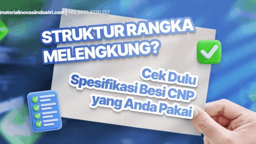 Struktur Rangka Melengkung? Cek Dulu Spesifikasi Besi CNP yang Anda Pakai