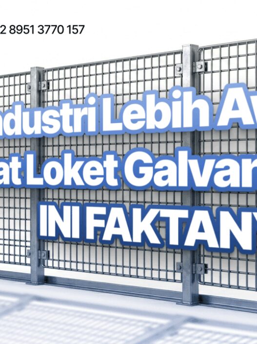 Pagar Industri Lebih Awet Pakai Kawat Loket Galvanis? Ini Faktanya