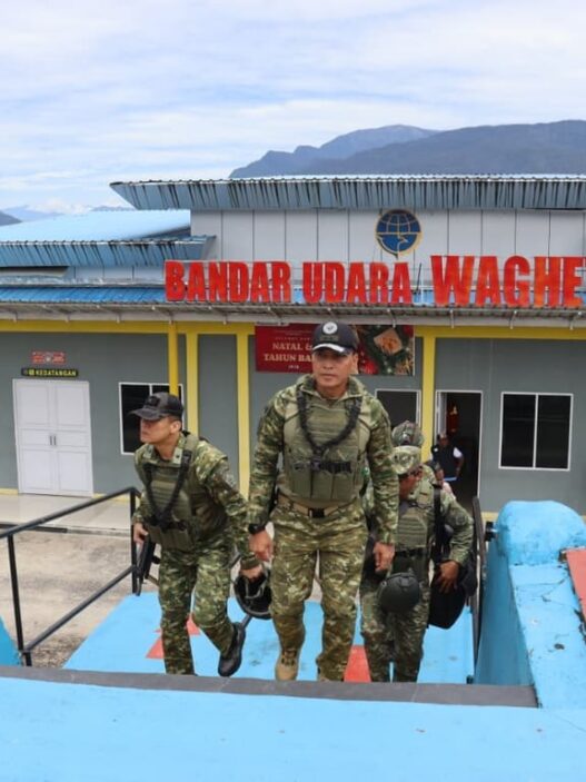 Bandara Perintis Papua Kembali Kondusif, Kepala Staf Kogabwilhan III Pastikan Aktivitas Masyarakat Segera Normal