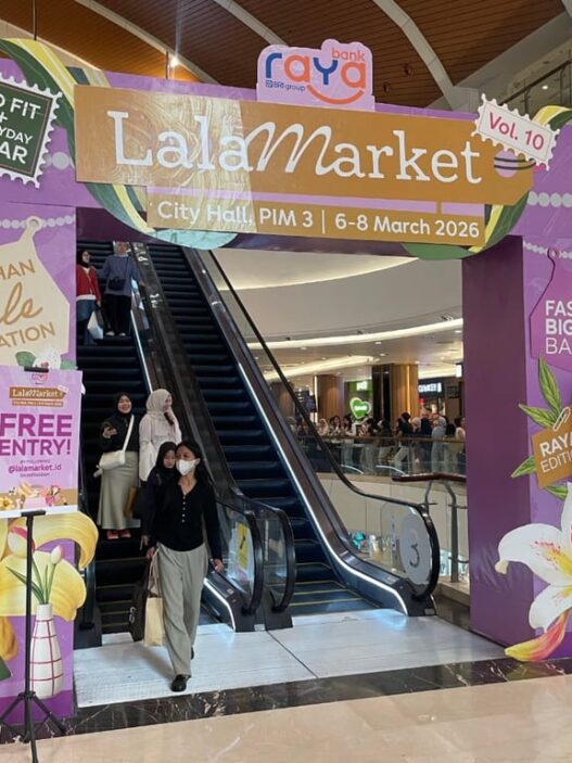 Bank Raya Dukung Digitalisasi Perbankan Brand Lokal di Lala Market 2026