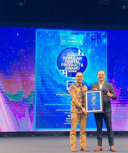 Bank Raya Raih Penghargaan Indonesia Popular Digital Product Awards 2026, Perkuat Posisi sebagai Bank Digital Pilihan Masyarakat
