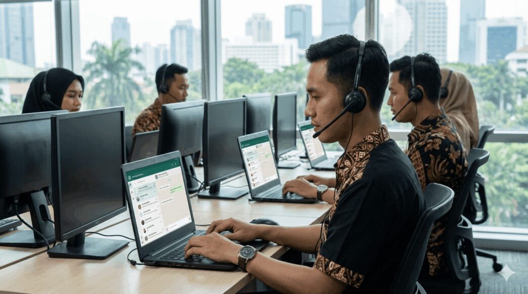 Atasi Chat Pelanggan Menumpuk dengan WhatsApp Rotator Barantum