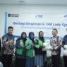 Peduli Perjuangan Lady Ojol Jabodetabek, BRI Finance Bagikan Sembako & THR