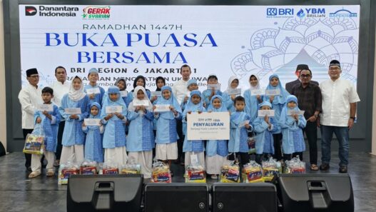Pererat Silaturahmi, BRI Regional Office Jakarta 1 Gelar Buka Puasa Bersama dan Santunan Anak Yatim