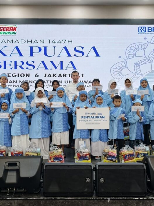 Pererat Silaturahmi, BRI Regional Office Jakarta 1 Gelar Buka Puasa Bersama dan Santunan Anak Yatim