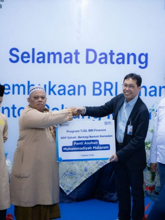 Dorong Komitmen Sosial, BRI Finance Gelar TJSL Ramadan di Panti Asuhan Muhammadiyah Mataram