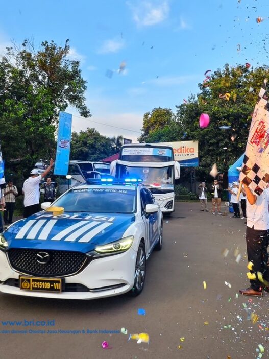 Mudik Bersama, Berbagi Harapan 2026: BRI Regional Office Jakarta 1 Lepas Ratusan Pemudik