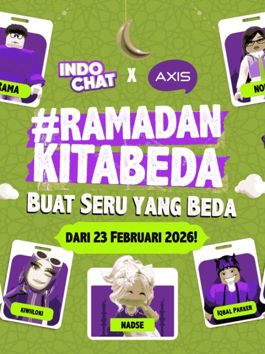 AXIS Bersama EVOS Ramaikan Roblox Lewat Aktivasi #RamadanKitaBeda di Map Indo Chat