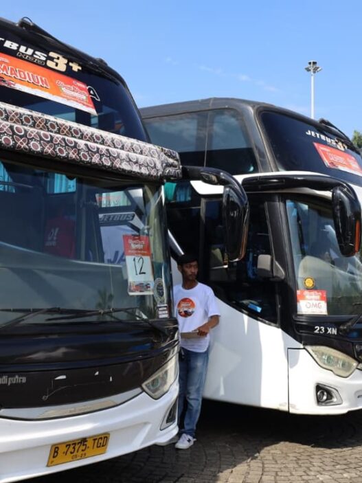 Hadir untuk Melayani, PAM JAYA Sediakan 15 Unit Bus untuk Dukung Program Mudik Gratis Pemprov DKI Jakarta 2026