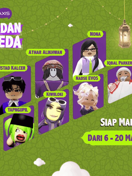 AXIS dan EVOS Hadirkan Pengalaman Ramadan Interaktif di Roblox Lewat Aktivasi #RamadanKitaBeda