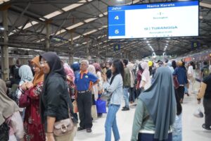 KAI Daop 2 Bandung Layani Hampir 415 Ribu Pelanggan Selama 12 Hari Angkutan Lebaran 2026