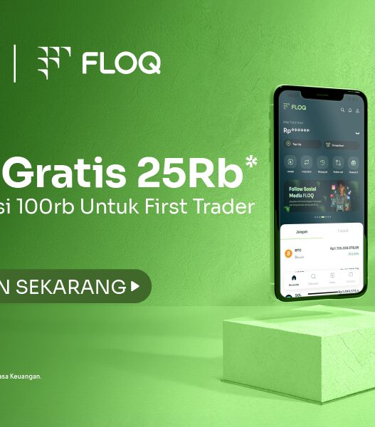 FLOQ Gandeng Blibli Tiket Rewards, Hadirkan Program “First Trade, First Reward” bagi Pengguna