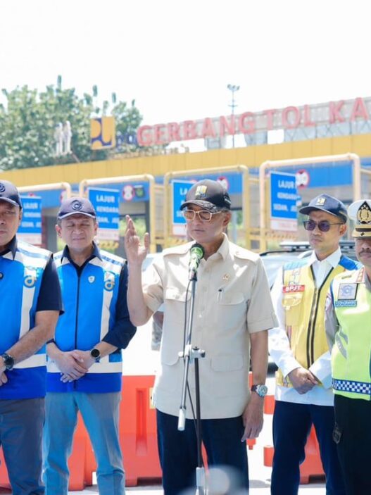 Tinjau GT Kalikangkung, Menteri Pekerjaan Umum dan Dirut Jasa Marga Pastikan Kesiapan Infrastruktur Jalan Tol Periode Arus Balik Idulfitri 1447H/2026 Dalam Kondisi Baik