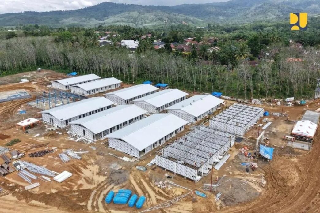 Kementerian PU Bangun 245 Unit Huntara di Kecamatan Batangtoru dengan Fasilitas Lengkap Layak Huni