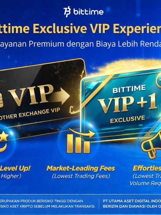 Bittime Exclusive VIP Experience, Layanan Premium dengan Biaya Lebih Rendah