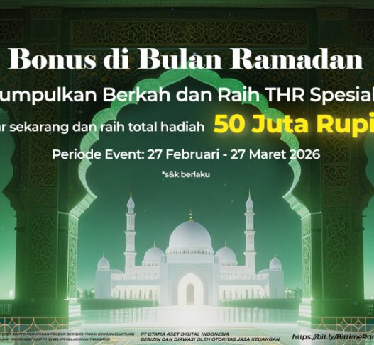 Bittime Ramadan Referral Rewards, Berkah di Tengah Gejolak Volatilitas Pasar