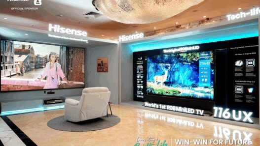 Hisense Kenalkan TV Flagship 116inci RGB MiniLED UXQ dan Laser Cinema L9Q di ASEAN Partner Conference 2026