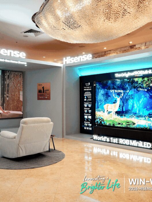 Hisense Kenalkan TV Flagship 116inci RGB MiniLED UXQ dan Laser Cinema L9Q di ASEAN Partner Conference 2026