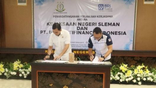 Dukung Pertumbuhan Berkelanjutan, BRI Finance Jalin Sinergi Strategis dengan Kejaksaan Negeri Sleman