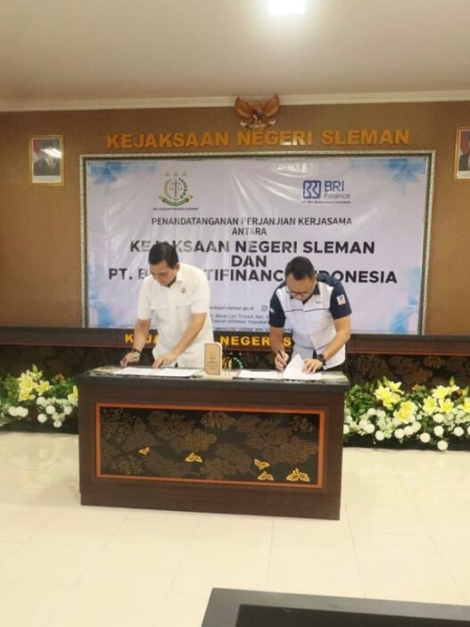 Dukung Pertumbuhan Berkelanjutan, BRI Finance Jalin Sinergi Strategis dengan Kejaksaan Negeri Sleman