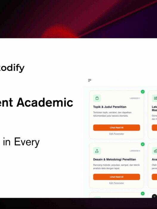 Metodify Hadir sebagai Platform AI Akademik untuk Mendukung Penulisan Artikel Ilmiah