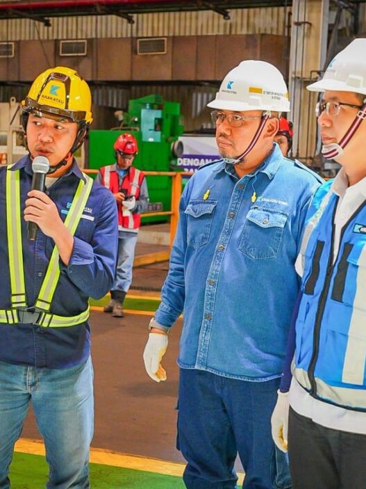 Krakatau Steel Perkuat Sinergi Strategis: Mengakselerasi Hilirisasi,  Menjaga Kedaulatan Baja Nasional
