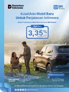 Liburan Lebih Bermakna,  Cek Penawaran KKB Mobil Baru BRI Finance