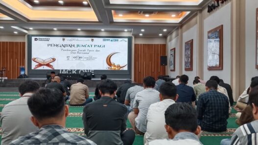 Pengajian Rutin Jumat di BRI Region 6 Berlangsung Khidmat dan Penuh Kehangatan