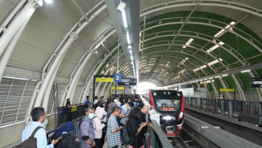 Pengguna LRT Jabodebek Capai 2,5 Juta pada Maret 2026