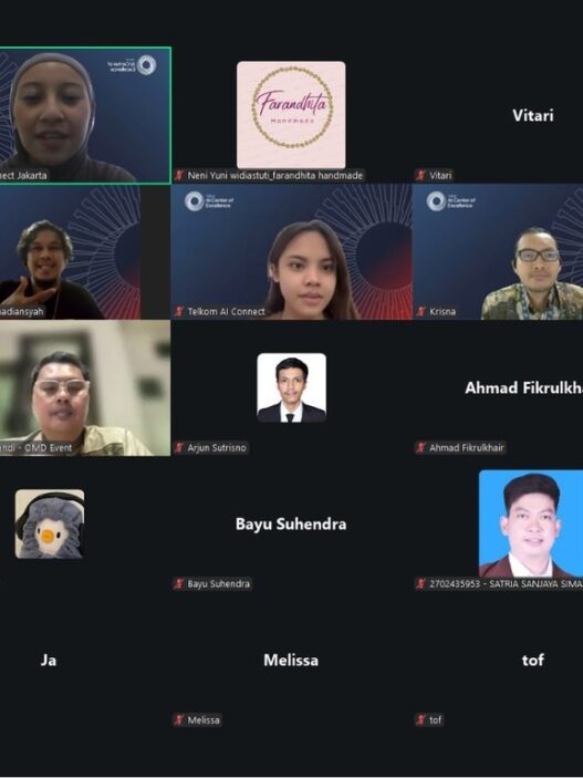 Webinar Telkom AI Center, From Prompt to Motion: Revolusi Baru dalam Pembuatan Konten Video Berbasis AI